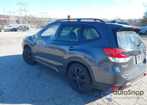 2021 Subaru Forester Sport from USA, damaged, VIN JF2SKARC6MH486747